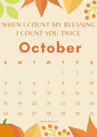 October 2020 Motivational Calendar With Quotations And Sayings Free Download In 2020 Quotations Quote Template Quotes