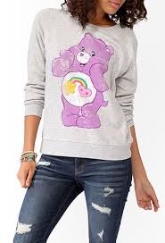 Hahaha I Just Love This Big Kid At Heart Best Friend Bear Sweatshirt Forever21 2018660052 Fashion Forever 21 Sweaters