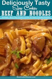 Deliciously Simple Crock Pot Beef And Noodles Recipe In 2021 Slow Cooker Recipes Beef Beef And Noodles Crockpot Recipes Beef