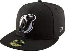 Nhl New Jersey Devils Basic Black And White 59fifty Cap New Era 11 92 New Jersey Devils Fitted Hats Detroit Red Wings