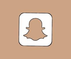 snapchat light brown beige app logo icon snapchat logo snapchat icon app logo