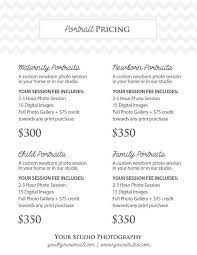 Photography Portrait Pricing Photographer By Studiotwentynine Photography Jobs Photography Packaging Photography Pricing