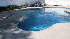 Doing the final cleanup after resurfacing a swimming pool with diamondbrite. Diamond Brite Tahoe Blue Quartz Pool Plaster Allentown Pa Youtube