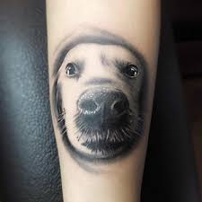 3d Realistic Golden Retriever Dog Portrait Tattoo Gercekci Golden Kopek Portre Dovmesi By Bora Mesut P Tattoos For Dog Lovers Dog Tattoos Dog Portrait Tattoo