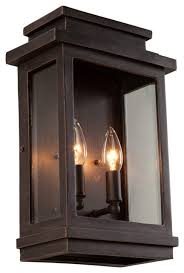 Fremont 2 Light Black Outdoor Light Transitional Outdoor Wall Lights And Sconces By Artcraft Lighting