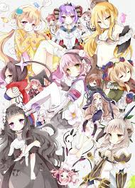 Akhirnya Tamat Mahou Shoujo Ikusei Keikaku Fondo De Anime Chica Magica Dibujos