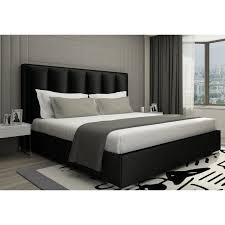 Kugler Tufted Upholstered Platform Bed Upholstered Platform Bed Bedroom Decor Platform Bed