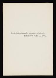 Life is not a spectacle or a feast; Quote Mounted On Board From The Dilemma 1969 By John Hewitt Conrad Atkinson C 1975 Tate Archive Tate