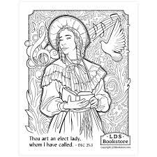 See more ideas about coloring pages, ladybug coloring page, coloring books. Emma Smith Coloring Page Printable Doctrine And Covenants Coloring Page