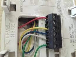 For your heat pump system. Bryant Homewise Thermostat Wiring Doityourself Com Community Forums
