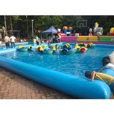 Getting your kids swimming on their front can be a challenge so take your time and be patient. Pvc Kids Inflatable Swimming Pool For Amusement Park Rs 500000 Unit Id 20220339988