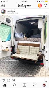 Removal Back Bench Seat In Front Of Storage Kastenwagen In Wohnmobil Umbau Wohnmobil Camping