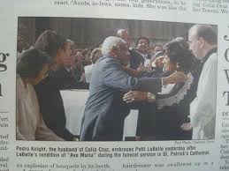 This fascinating biography begins with her recent funeral in new york, traveling back to her modest origins in havana. Funeral For Celia Cruz Patti Labelle Sang Ave Maria Celia Cruz Cruz Photo