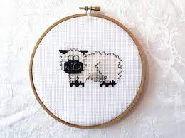 Order today with free shipping. Sheep Cross Stitch Pattern Farm Needlepoint Animal Etsy