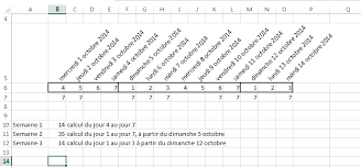 Sur le site les calendriers annuels et calendriers du mois sont aussi mentionnées de e.a. Calcul Somme En Fonction Du Numero D Une Semaine