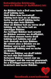Babber Kessel Tv Schwabische Spruche Schwaben Witze Urkomische Zitate