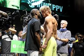 How much will logan paul earn vs. Hevuzhgopqdmjm