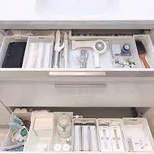 バス トイレ 洗面台下収納 トヨタホーム 洗面台 収納 などのインテリア実例 2018 11 20 09 20 08 roomclip ルームクリップ リビング収納 無印 インテリア 収納 洗面所下 収納