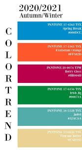 Pin On Fall Winter Color Palette Predictions