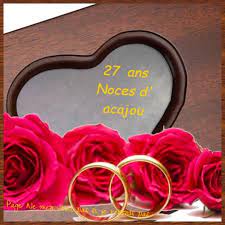 27 Ans De Mariage 27 Ans De Mariage Annee De Mariage Noces