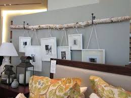 Hanging Frames Ideas Hanging Frames Diy Hanging Multiple Picture Frames Ideas A Branch Of Birch And Frames Birkenstamm Deko Dekoration Wohnung Und Deko Ideen