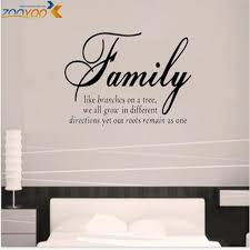 Family like branches on a tree all grow in different. Islamic Quotes About Family