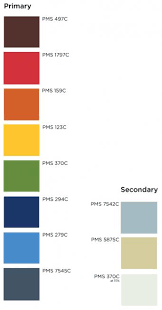 These are color combinations created by the equal mixture of two primary colors. Ugs Color Palette Texas Undergraduate Studies