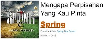 Dm a# a<br /><br />dm a<br />tak perlu ucapkan sepatah kata<br />f gm <br />kerana lantang terbaca dari muka<br /> dm<br />kau dan aku sudah tiada keserasian di jiwa<br />a# a<br />mungkin magisnya sudah hilang<br /><br />dm. Mengapa Terjadi Perpisahan Ini Lirik Chord Kunci Gitar Rindu Serindu Rindunya Spoon Download Mp3 Lirik Lagu Berikanlah Jawaban