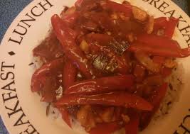 Add the fried chicken, mix well to coat the chicken with the sauce evenly. Sweet N Sour Chicken With Rice Chinese Style Less Than 500 Calories Recipe By Irmgard Gater Cookpad
