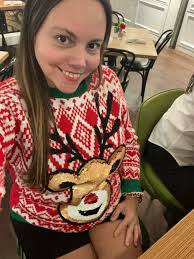 Create winter scene with Shih Tzu and Santa?