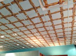Wallpaper On Drop Ceiling Tiles