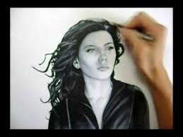 Scarlett johansson pictures and photos. Scarlett Johansson Black Widow Drawing Youtube