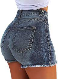 Hotpants were available for women, men and children, although they were principally worn by women. Deloito Sommer Stretch Hotpants Damen Mode Jeans Shorts Sexy Bequeme Hohe Taille Denim Kurz Hosen Mit Taschen Amazon De Bekleidung