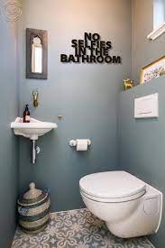 No Selfies In Bathroom Metal Letters Bathroom Wall Art Home Etsy Toilet Trends Small Toilet Room Small Downstairs Toilet