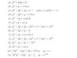 Solved Solve These Diferential Equations Plese Explain Chegg Com