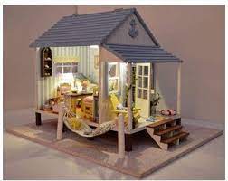 Diy Miniature Dollhouse Kit Diy Dollhouse Craft Kit Etsy Dollhouse Miniatures Diy Diy Dollhouse Toy House