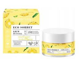 Nails, haircare, skincare and makeup products. Bielenda Eco Sorbet Pineapple Moisturizing And Brightening Cream 50ml Cream New Products Face Cosmetics Face Creams And Serum Online Shop Taniekosmetyki Co Uk