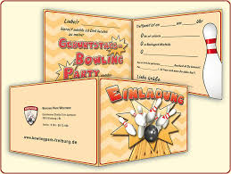Der käuferschutz ist deine absicherung, wenn eine ware nicht ankommt, beschädigt ist oder nicht der beschreibung entspricht. Einladungen Bowlingpark Freiburg