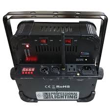 Up Lighting Led Battery Powered Wireless Dmx 10 Up Lights With Case Controller Dj Lights Walmart Com Walmart Com