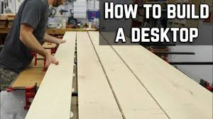 .holidays & travel home, furniture & diy jewellery & watches mobile phones & communication music musical more than 200 cm. How To Build And Finish A Desk Top Diy Table Top Youtube