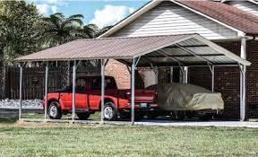 Perfect for use as a carport, shelter, shade and storage for boats, vehicles, tractors and even as an outdoor picnic area. 24x20x7 Vertical Roof Carport Metalcarports Com