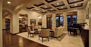 Coffered Ceiling Features And