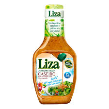 Molho para Salada Liza Light Caseiro 234ml | Caixa com 2