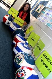 In The Fall Instead Of Carving Pumpkins Paint Them With Flags From Spanish Speaking Coun Spanish Projects Spanish Classroom Hispanic Heritage Month Activities