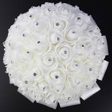 Grass bouquets for the bride. Bridal Wedding Accessories Bouquets Foam Artificial Flowers White Rose Bouquet Korean Wedding Photography Mariage