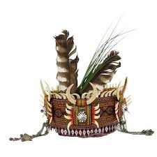 台灣高屏地區排灣族公主帽 indian tribes aboriginal people tobacco leaf