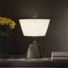 Misultin Lamp In Bronze Silk Lampshade Project By Promemoria Made In Italy Piso18casa Flexform Masaryk Promemoria Luxu Lamp Table Lamp Silk Lampshade