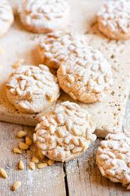 The cookies you are speaking of i have made for 40 years and they are called mexican wedding cookies or snowballs as my local area calls them. Pignoli Cookies Biscotti Ai Pinoli Inside The Rustic Kitchen