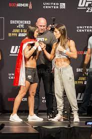 She currently fights for the ultimate fighting championship (ufc). Karolina Kowalkiewicz Weigh In Redaktionelles Foto Bild Von Fall Sporting 150477996