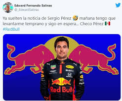Jun 27, 2021 · red bull compartió un video en el que se observa al pequeño mientras lo subem al monoplaza del mexicano: Los Memes Mas Divertidos De Checo Perez En Red Bull Euforia Tras El Esperado Anuncio Infobae
